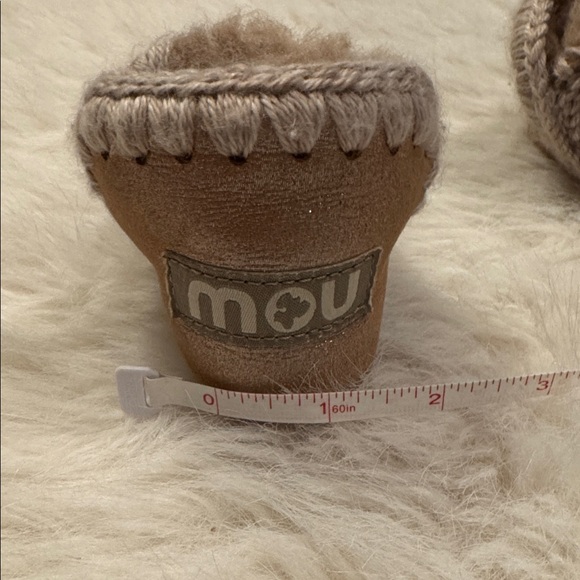 Mou Boot Eskimo Infant metallic leather size M pre-owned. - Picture 9 of 11